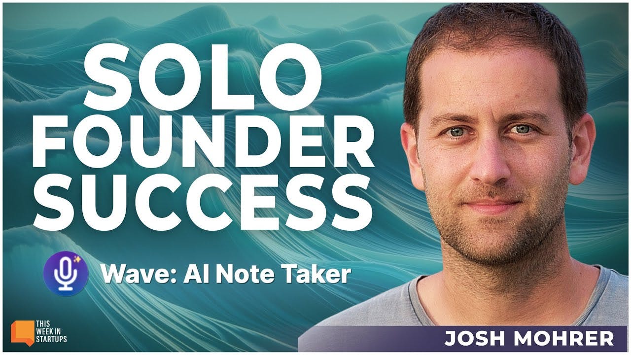 Uber's leadership lessons, AI's disruption, and the power of solo founders with Josh Mohrer | E1911
