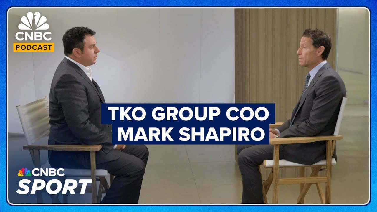 TKO Group COO Mark Shapiro On UFC Media Rights, Vince McMahon And Gambling