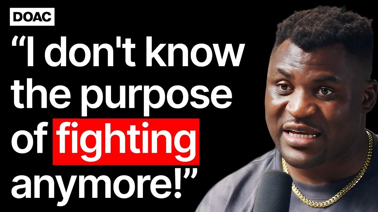 Francis Ngannou Breaks Down Sharing Heartbreaking Story: “I Don’t Know How To Deal With This!”