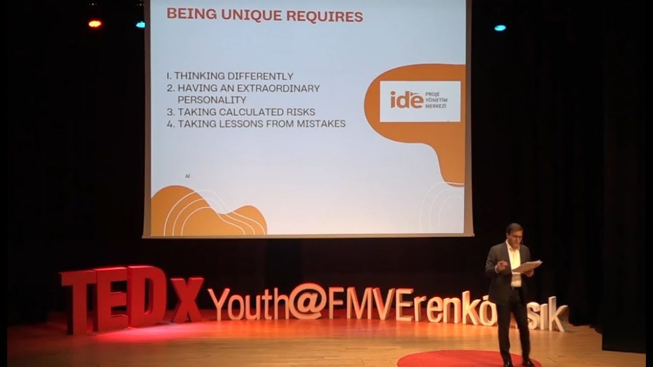 Uniqueness in the Business Industry | Eran Tapan | TEDxYouth@FMVErenköyIşık