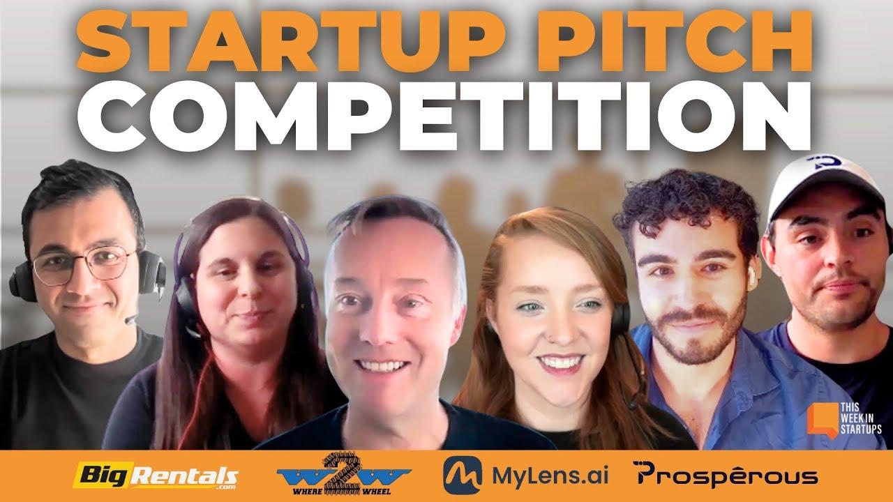 Startup Pitch Competition: Four founders compete for $25K | E1991