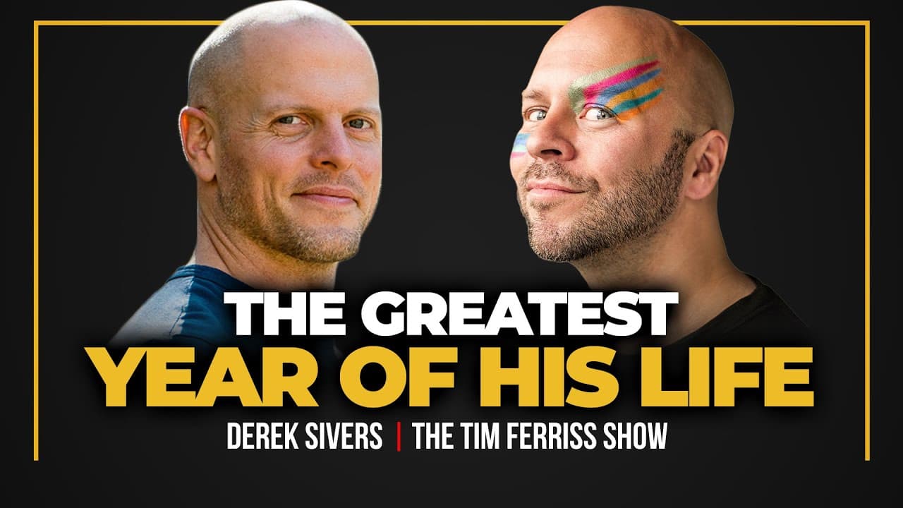 Derek Sivers, Philosopher-Entrepreneur — The Greatest Year of His Life