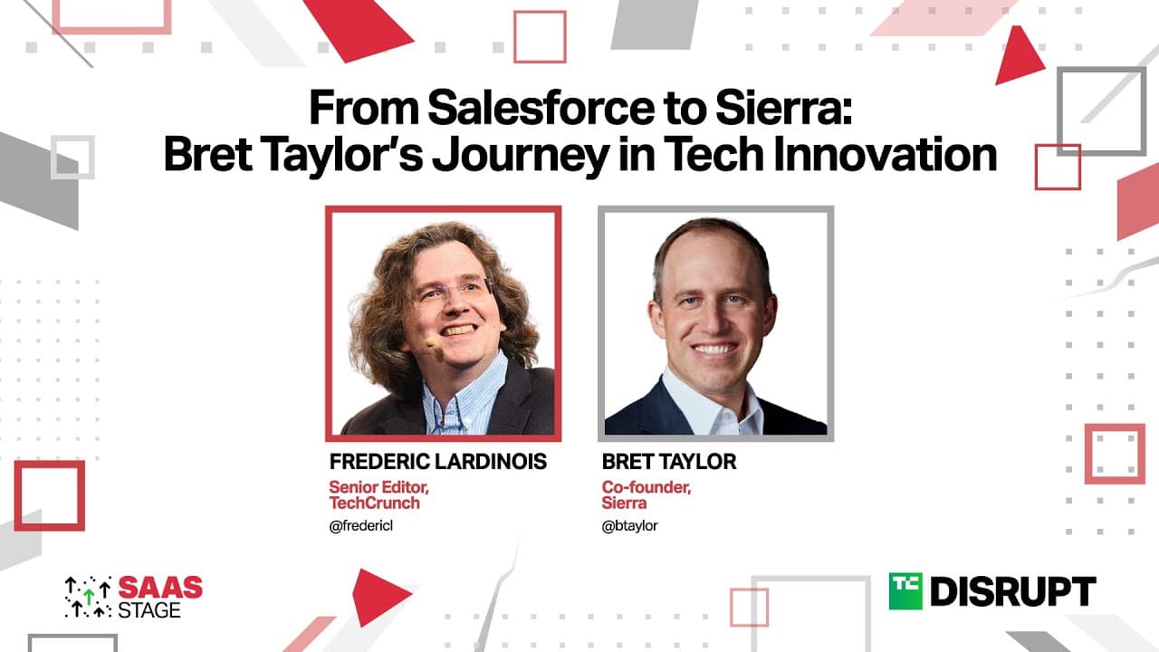 From Salesforce co-CEO to Sierra: Bret Taylor’s journey in tech innovation | TechCrunch Disrupt 2024