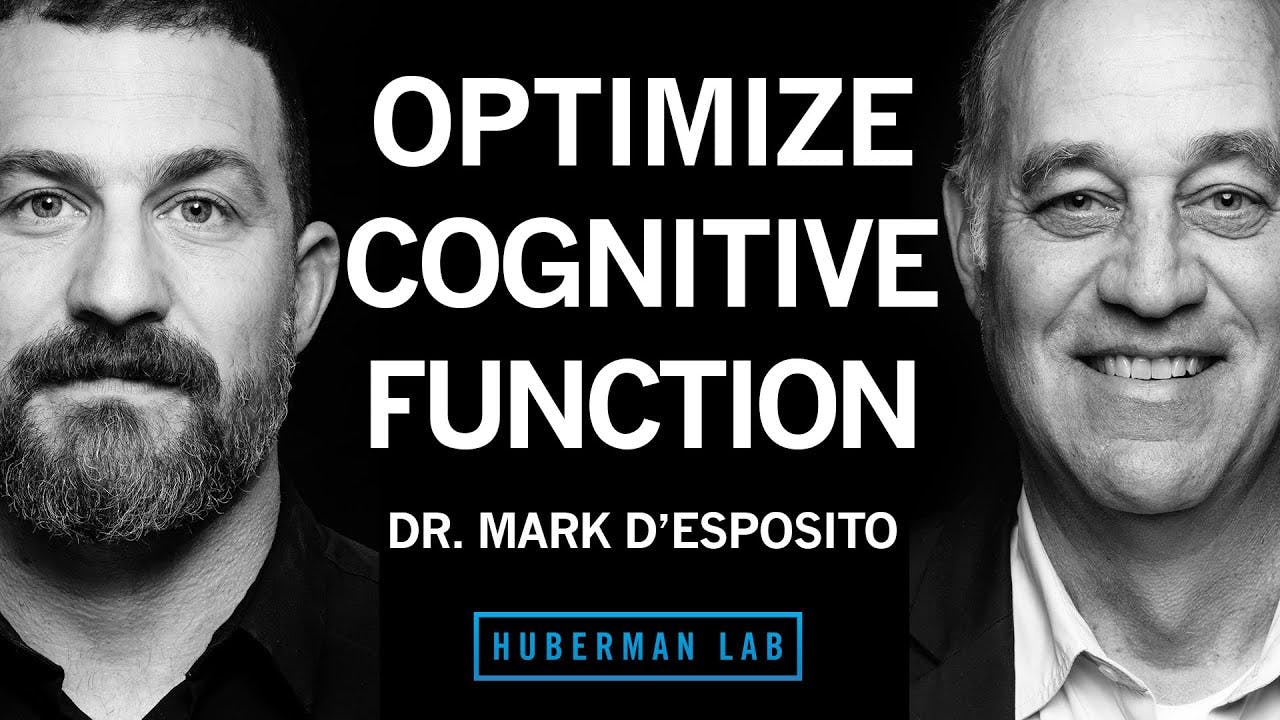 Dr. Mark D'Esposito: How to Optimize Cognitive Function & Brain Health