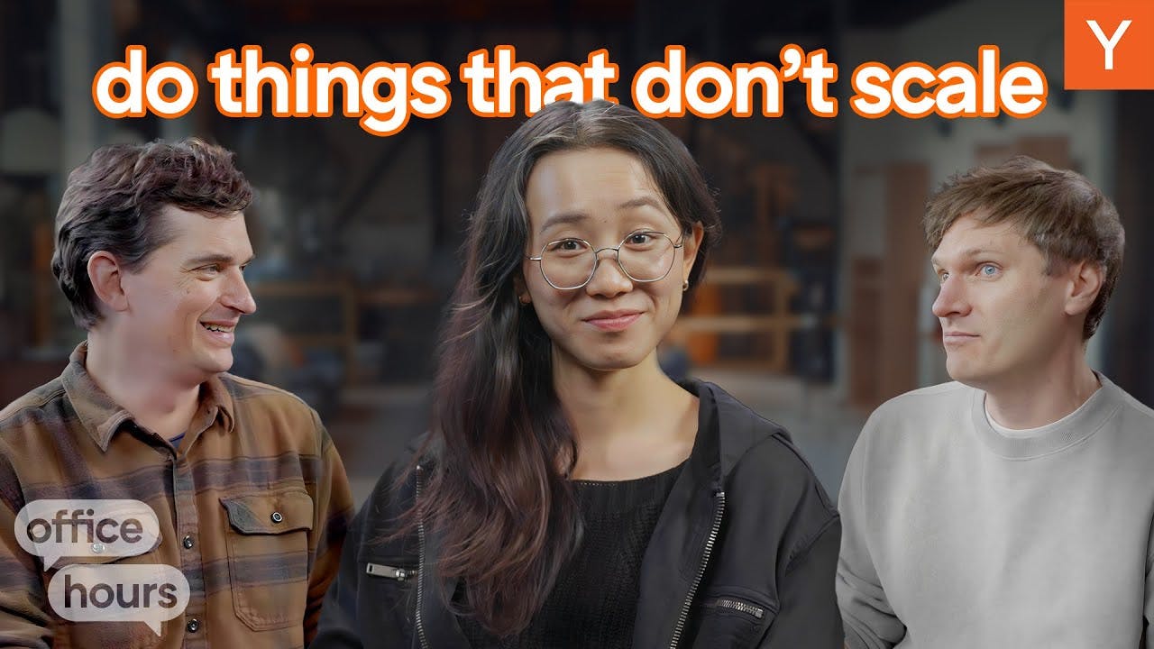 Startup Experts Discuss Doing Things That Don't Scale