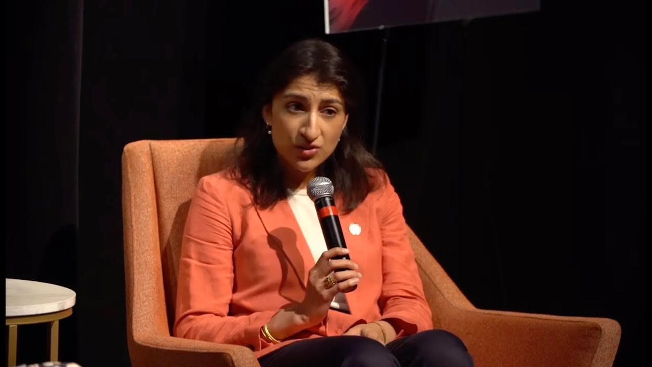 FTC Chair Lina Khan on tackling big tech's 'mob bosses' | StrictlyVC DC