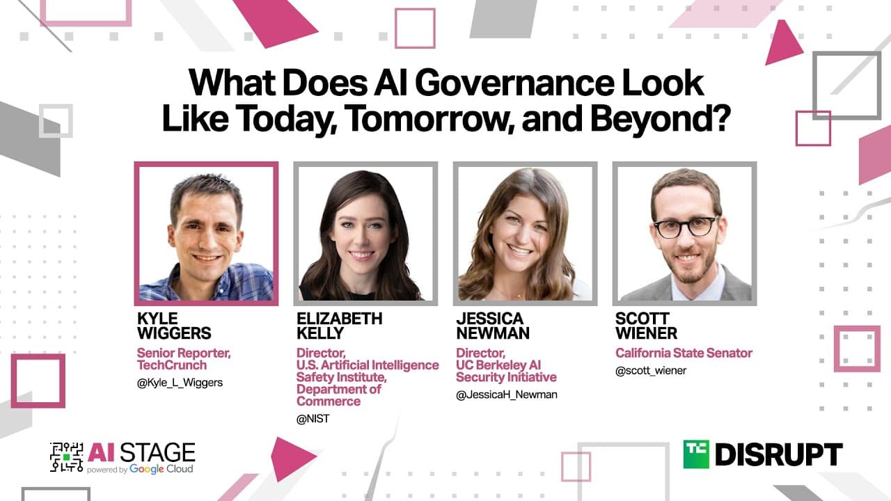 The future of AI governance, with SB 1047 architect Sen. Scott Wiener | TechCrunch Disrupt 2024