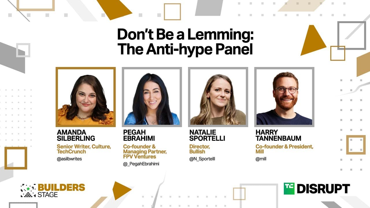 How VCs can distinguish the difference between opportunity and hype | TechCrunch Disrupt 2024