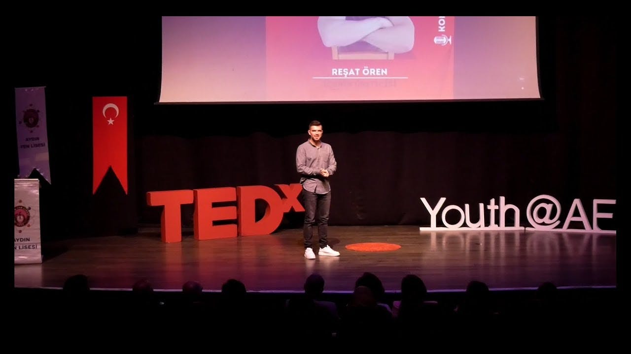 "Aksanlı Konuşmak Sorun Mudur?" | Reşat Ören | TEDxYouth@AFL