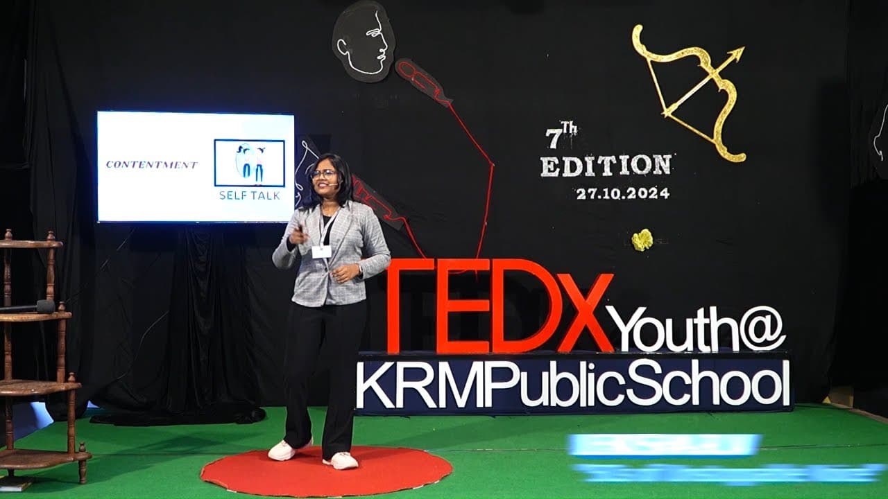 5Cs OF UNSTOPPABLE VOICE | LEKISHA R V | TEDxYouth@KRMPublicSchool