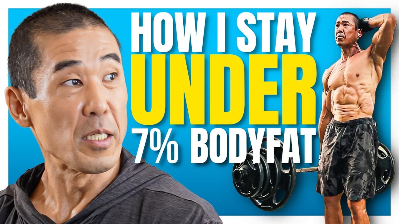 Worlds Most Shredded 55 Year Old Reveals Training Philosophy to Stay Under 5% Bodyfat Year Round