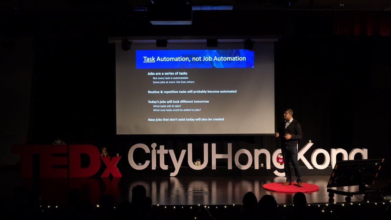 AI: Redefining Jobs and Nudging Us (Humans) to Level Up | Kevin Pereira | TEDxCityUHongKong