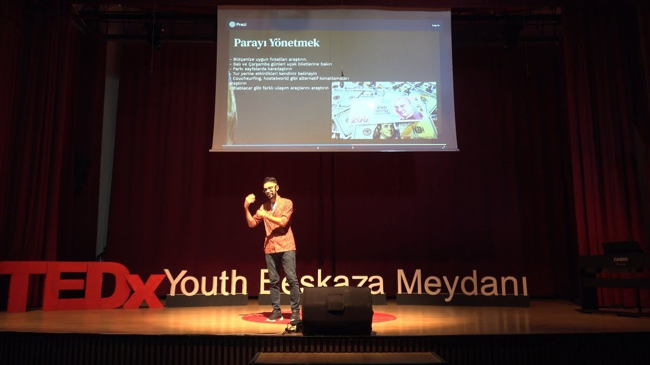 Keşfetmek İçin Gez | Zek Dündar | TEDxBeşkaza Meydanı Youth