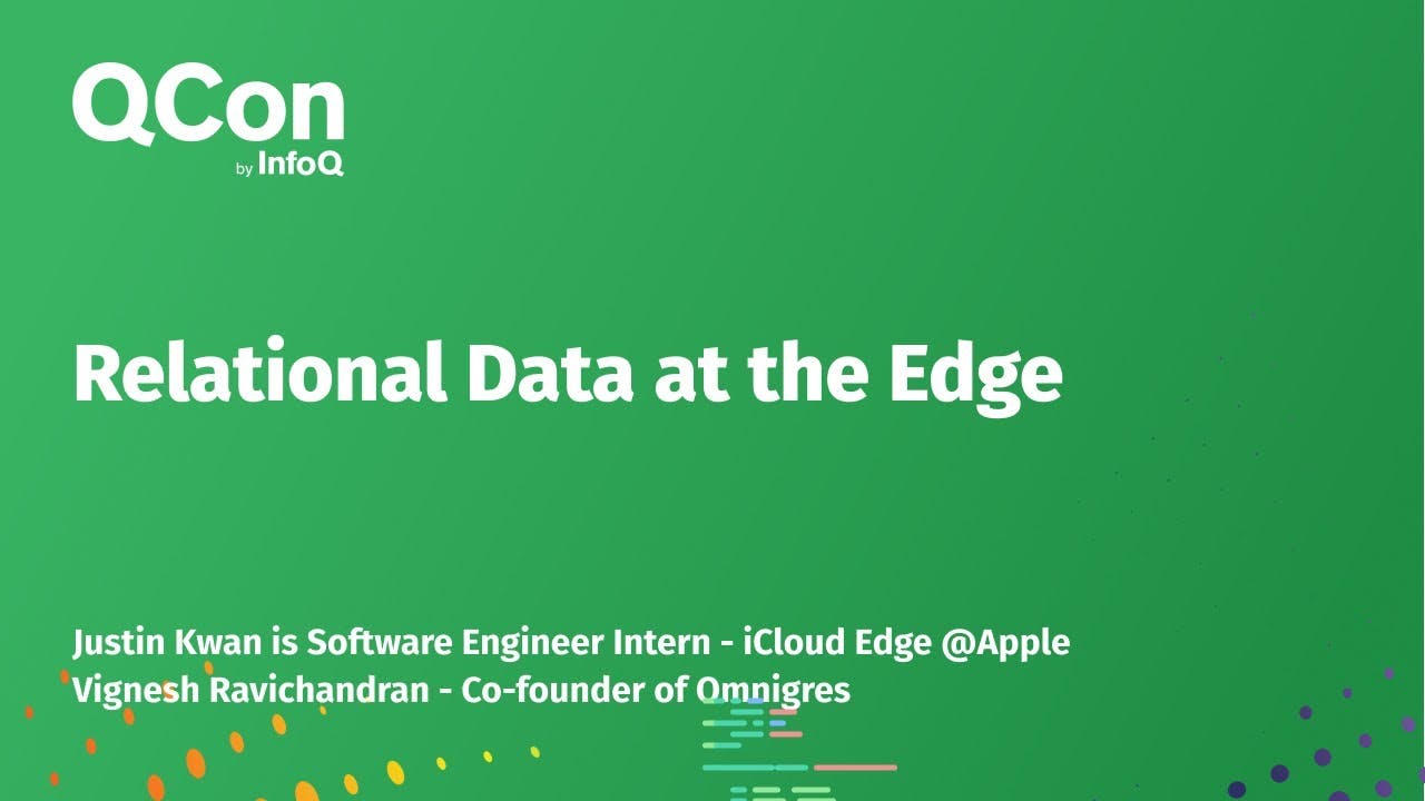 Relational Data at the Edge