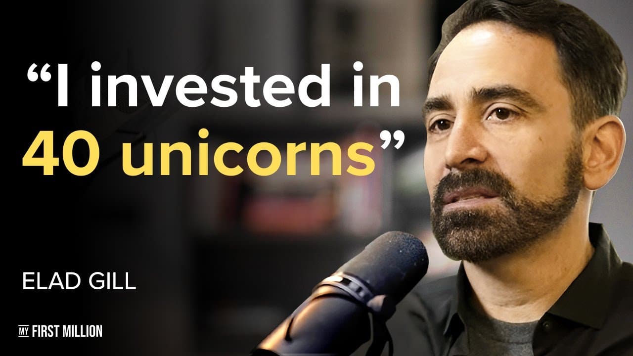 How Silicon Valley’s Most Prolific Investor Picks Unicorns | Elad Gil Interview