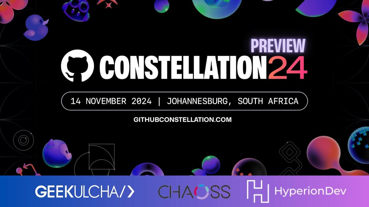 GitHub Constellation South Africa: Exclusive Preview Livestream