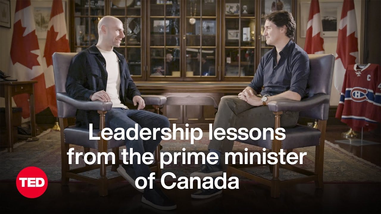 Leadership Lessons From the Prime Minister of Canada | Justin Trudeau | TED