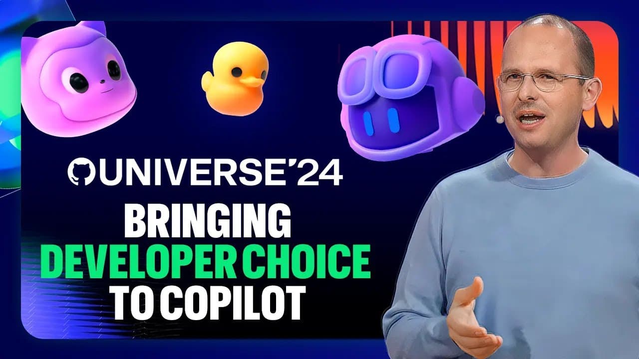 GitHub Universe 2024 opening keynote: delivering phase two of AI code generation