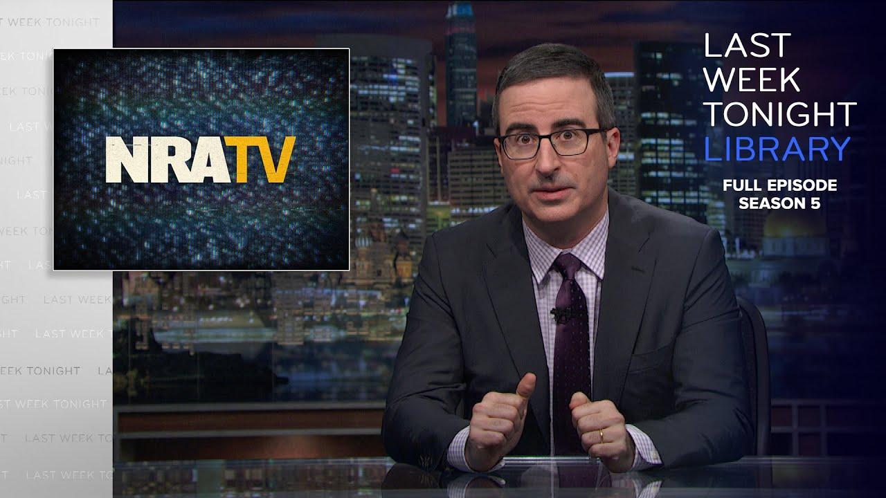 S5 E3: NRA TV, Trump Staff & Trump's Tarrifs: Last Week Tonight with John Oliver