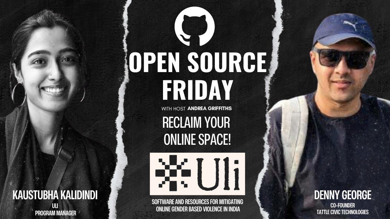 Open Source Friday with Uli - tackling online gender-based violence