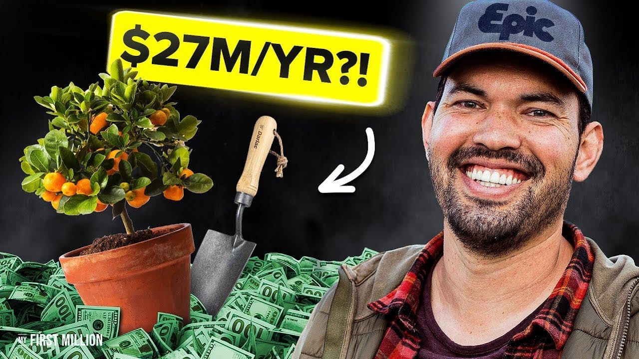 He Built A $27M/yr Business From A PLANT Blog?!