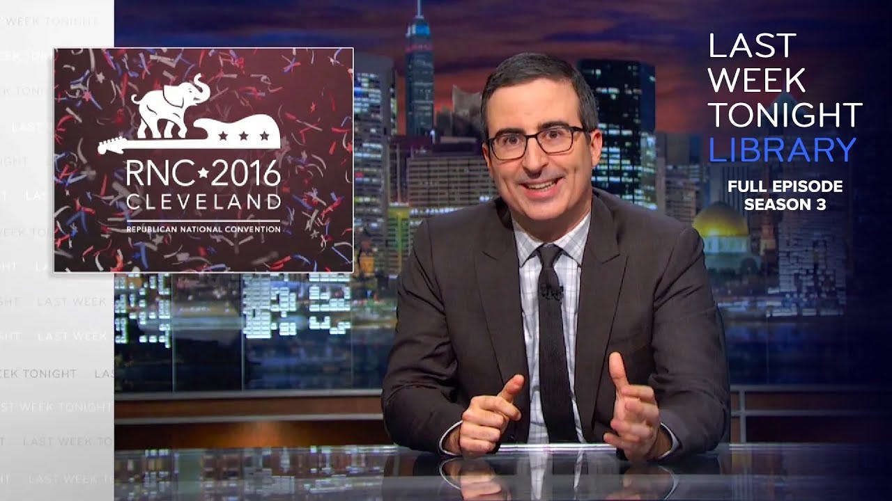 S3 E18: RNC, 2016 Election Update & Brexit Update: Last Week Tonight with John Oliver