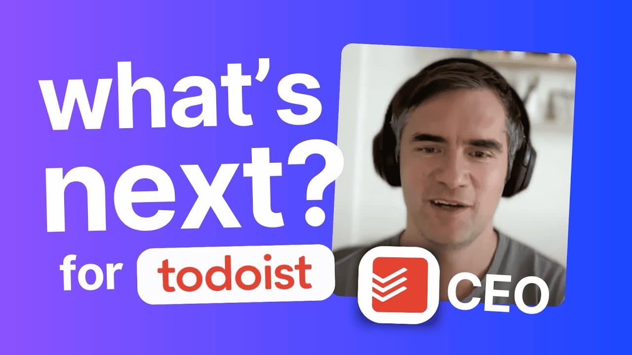 Todoist's AI Future: Challenges, Planner Tools & Note-Taking App?