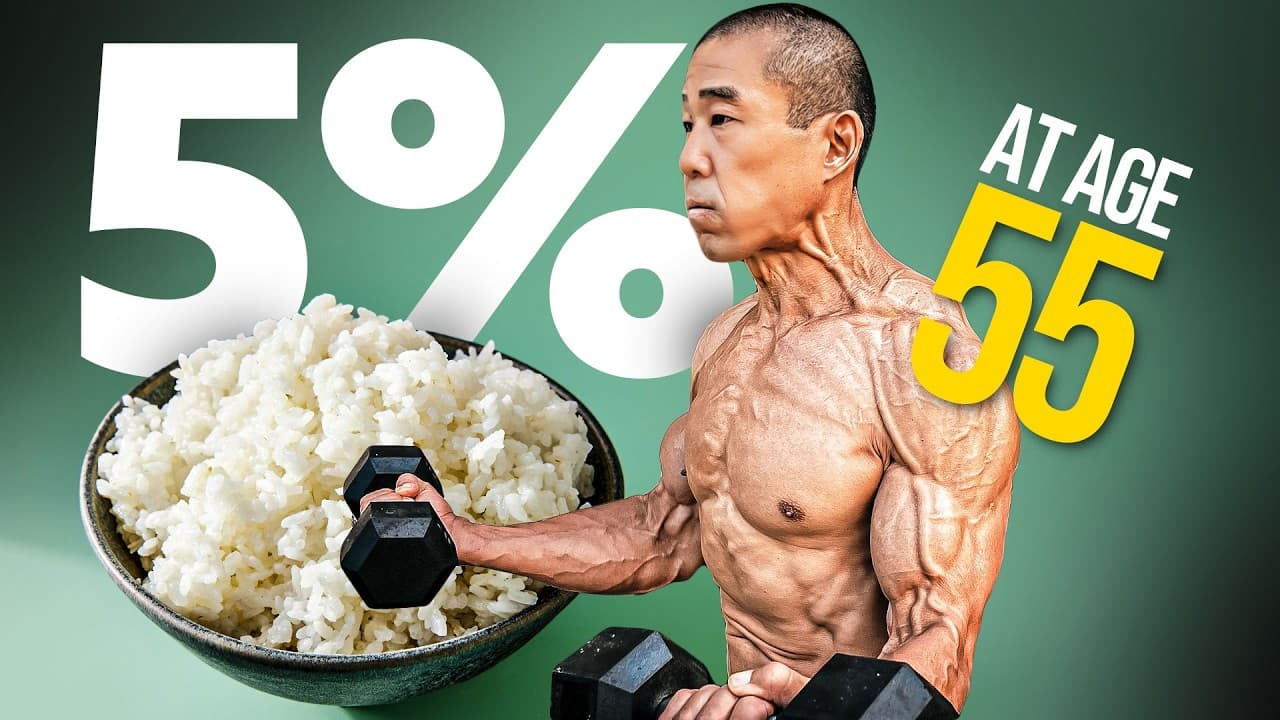 The Most Shredded 55 Year Old in the World Reveals his Diet to Get Under 5% Bodyfat - Bill Maeda