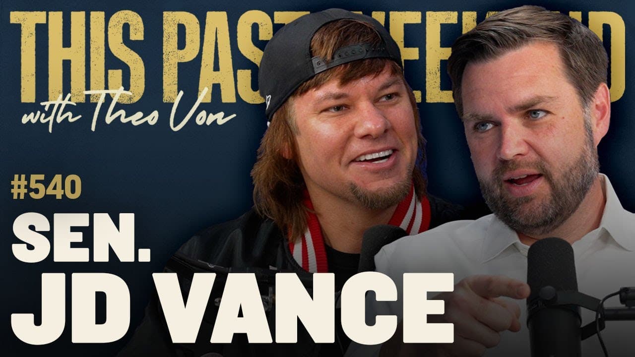 Sen. JD Vance | This Past Weekend w/ Theo Von 