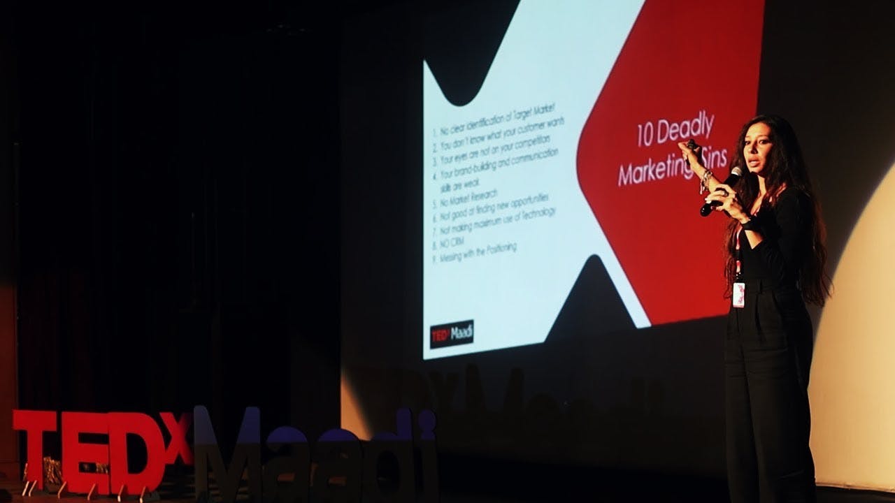 Innovation Marketing Strategies for Startup | Rabab Awad | TEDxMaadi