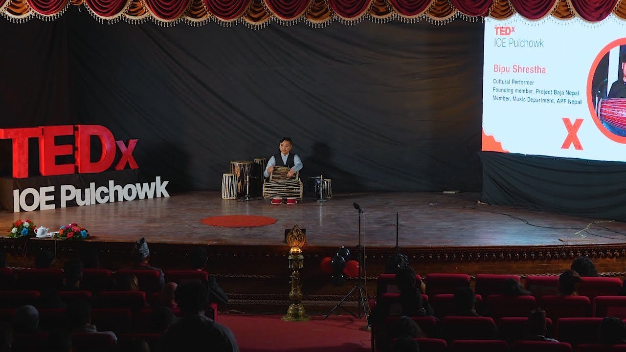 History of Cultural Music | Bipu Shrestha | TEDxIOE Pulchowk