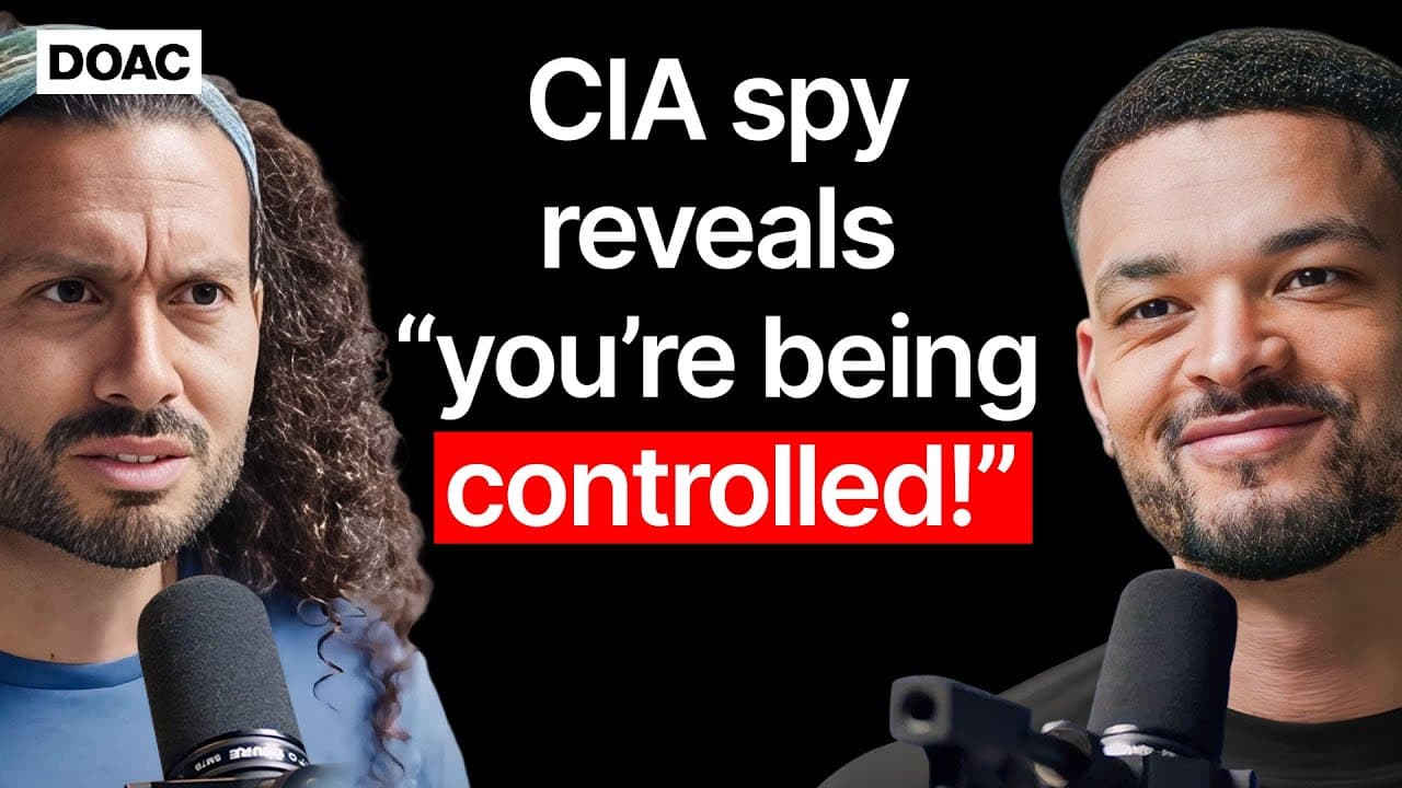 The Manipulation Expert: CIA Spy Reveals You're Being Controlled! Andrew Bustamante
