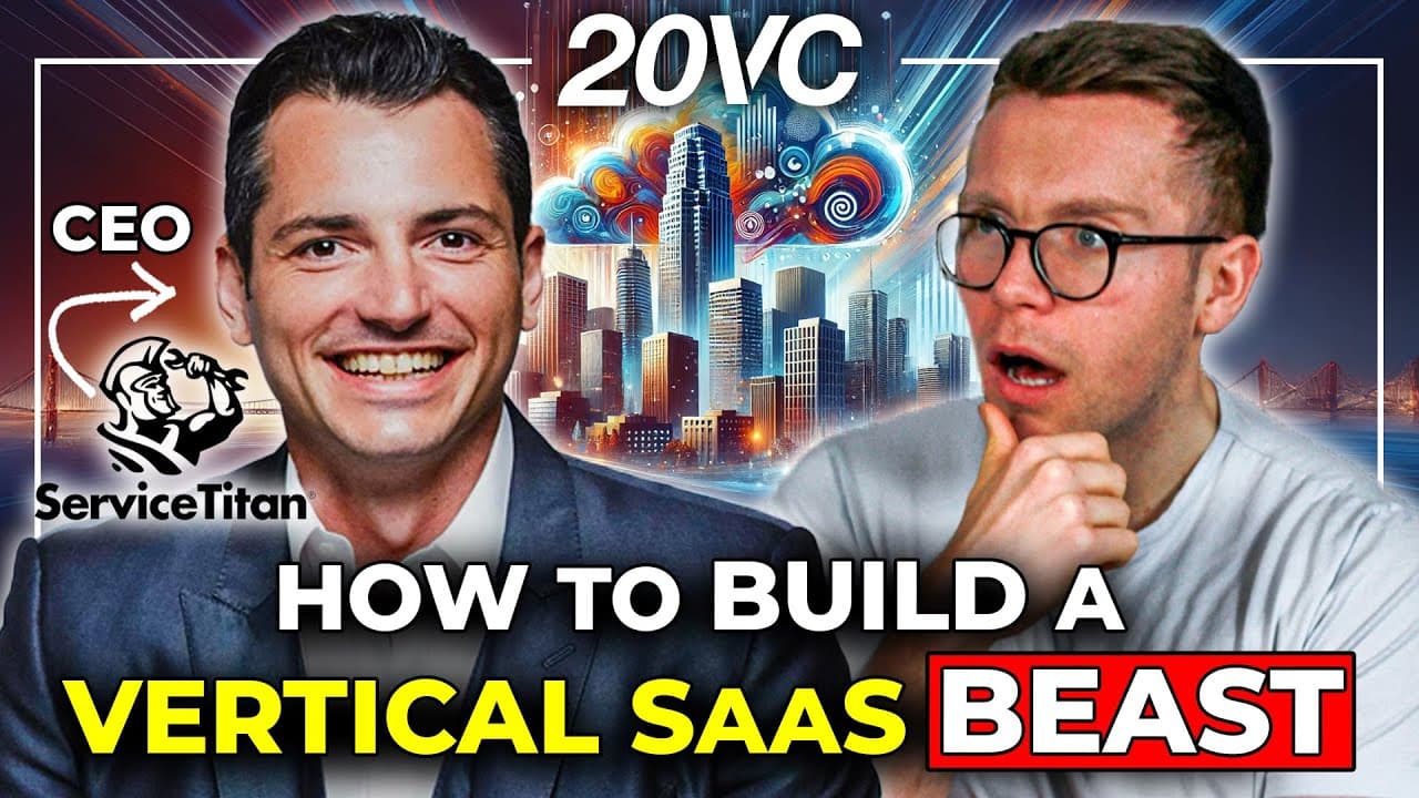 Ara Mahdessian: ServiceTitan CEO on Building a $7BN Company Without Raising VC Funding | E1175