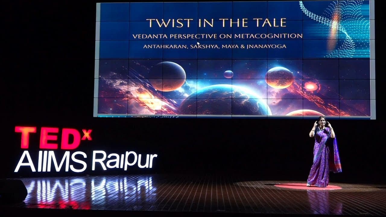 Meta Cognition - The Vestigial Weapon of the Mind for Growth | Dr. Purwa Rojindar | TEDxAIIMSRaipur